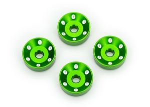 Traxxas 10257-GRN Wheel Washers Aluminum, Green