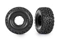 Traxxas 10275 Pro Scale Tire Assemblies (2): Maxx Slash & UDR