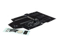 Traxxas 10419 MudBoss Black Interior w/ Decals : Slash Modified