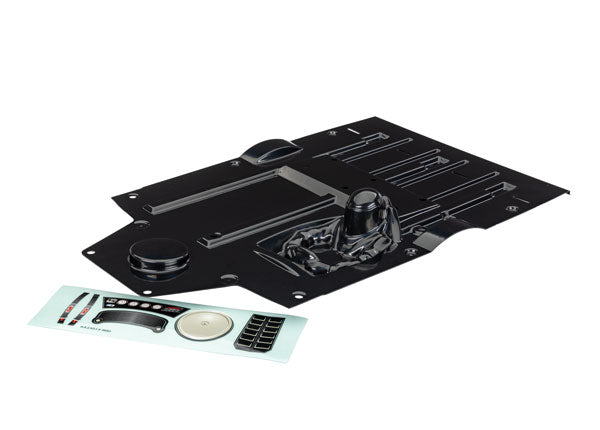 Traxxas 10419 MudBoss Black Interior w/ Decals : Slash Modified