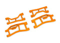 Traxxas 10727-ORNG Orange WideMaxx Rear Upper & Lower HD Suspension Arms