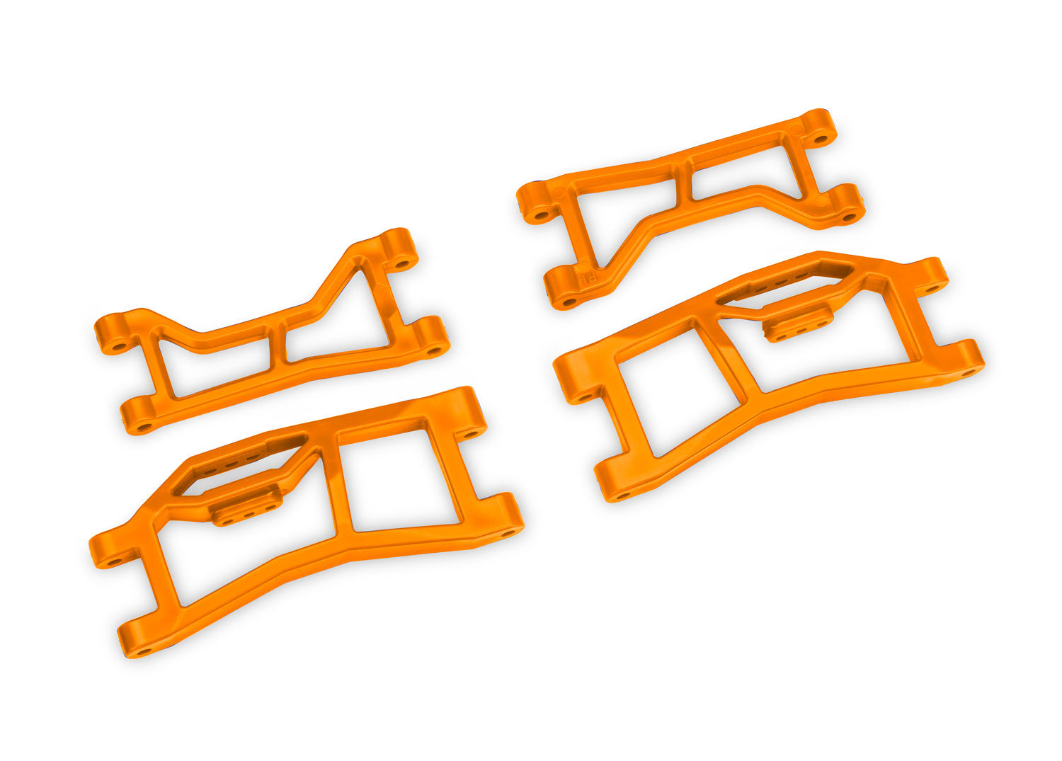 Traxxas 10727-ORNG Orange WideMaxx Rear Upper & Lower HD Suspension Arms