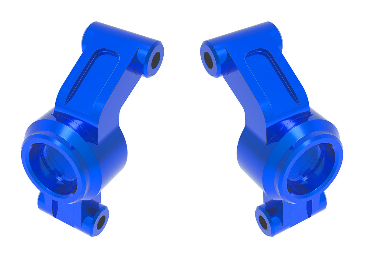 Traxxas 10751-BLUE Stub Axle Carriers Aluminum, Blue: Mini Maxx