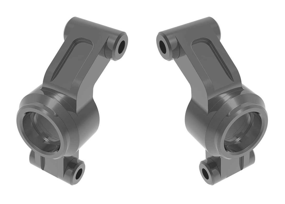 Traxxas 10751-GRAY Stub Axle Carriers Aluminum, Gray: Mini Maxx