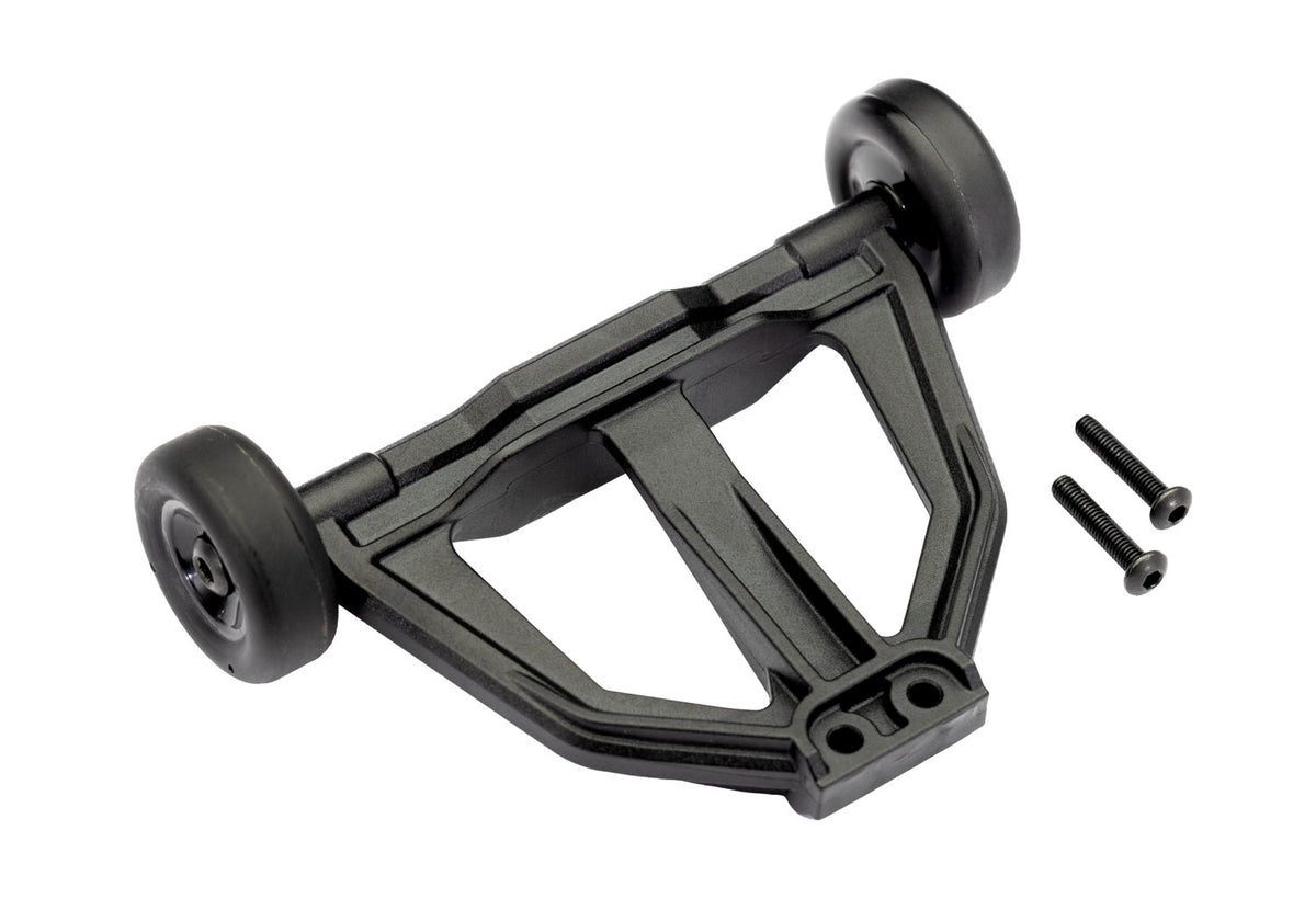 Traxxas 10776-BLK Wheelie Bar Assembled, Black: Mini Maxx