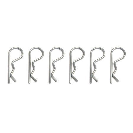 Team Associated 6332 Hood Pins (6) Body Clips