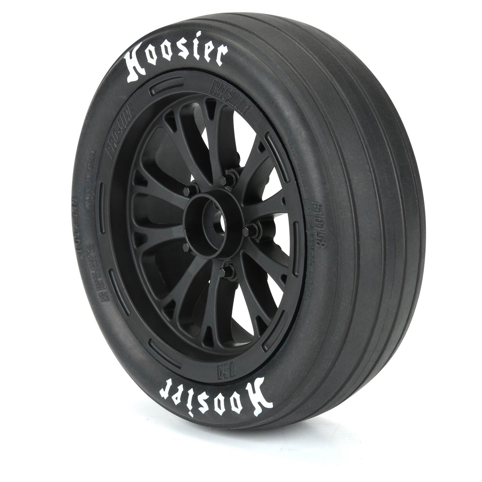 Pro-Line 277503 Pomona Drag Spec 2.2" Black Slash Front