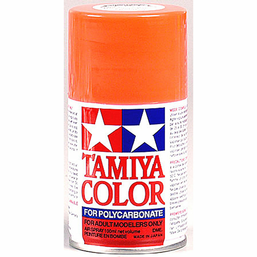 Tamiya 86020 Polycarbonate RC Body Paint 100ml Spray Can PS-20 Fluorescent Red