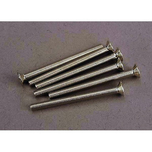 Traxxas 3172 Screws 3x36mm Counter Mach (6) TRA3172