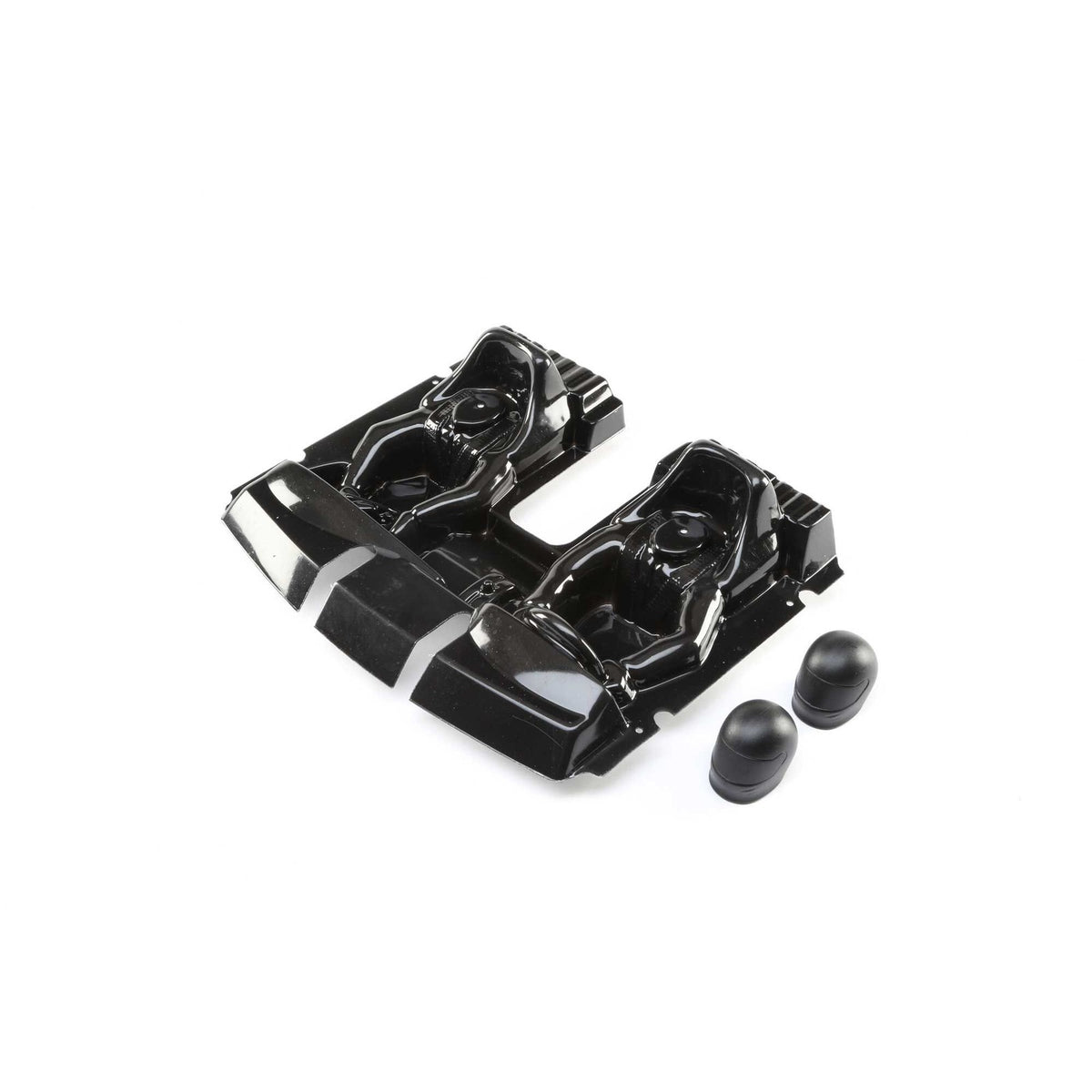 Losi LOS250023 Interior Set w/Helmets, Clear: 1/6 Super Baja Rey