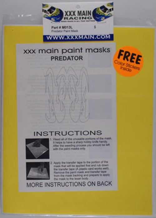 XXX Main M013L Predator Paint Mask