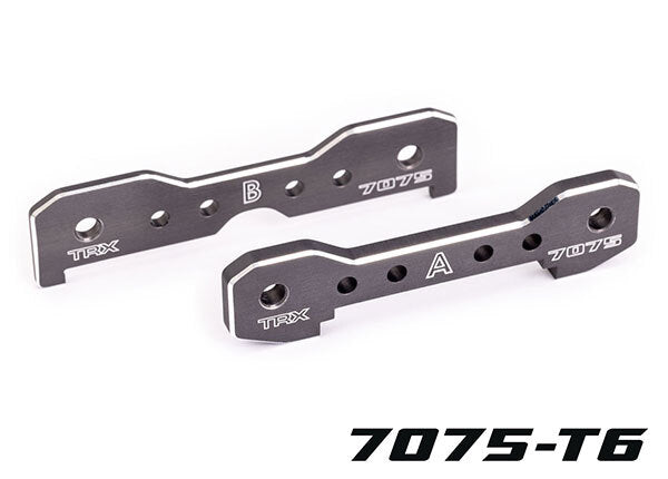 Traxxas 9629A Tie Bars, Front, 7075-T6 Aluminum (Dark Titanium-Anodized): Sledge