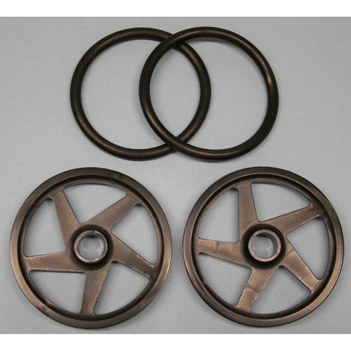 RJ Speed 2502 O-Ring Wheels 2  Black (2)