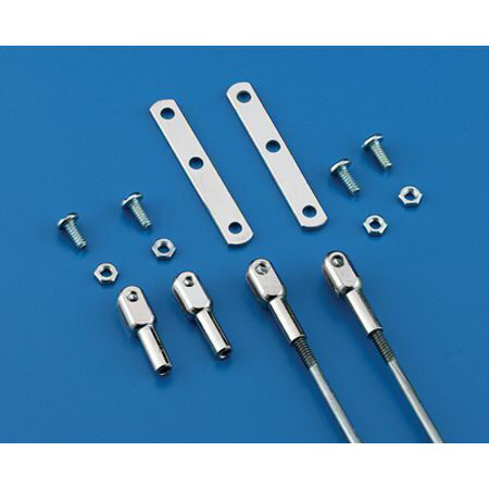 Du-Bro 205 Rod Ends Steel 4-40 (2)