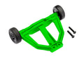 Traxxas 10776-GRN Wheelie Bar Assembled, Green: Mini Maxx
