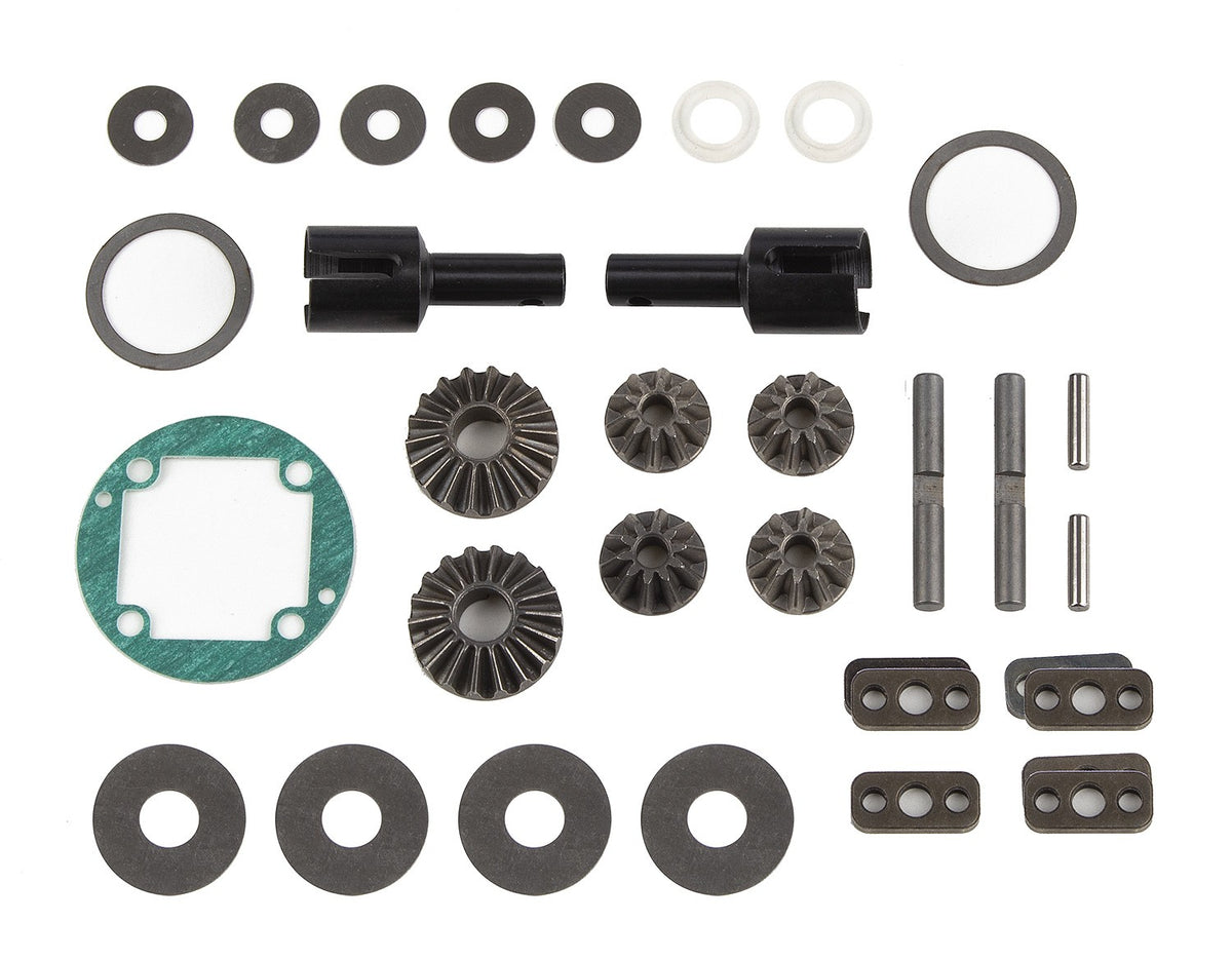 Team Associated 25926 Rival MT8 Front and Rear Differential