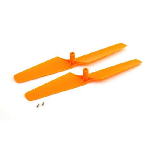 Blade BLH7524 Prop/Propellers(2) Clockwise Rotation, Orange: Blade mQX BLH7524
