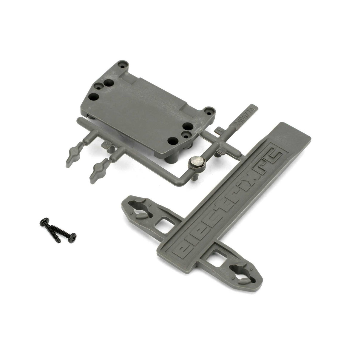 ECX ECX1088 Battery Hold Down & ESC Plate: 1/10