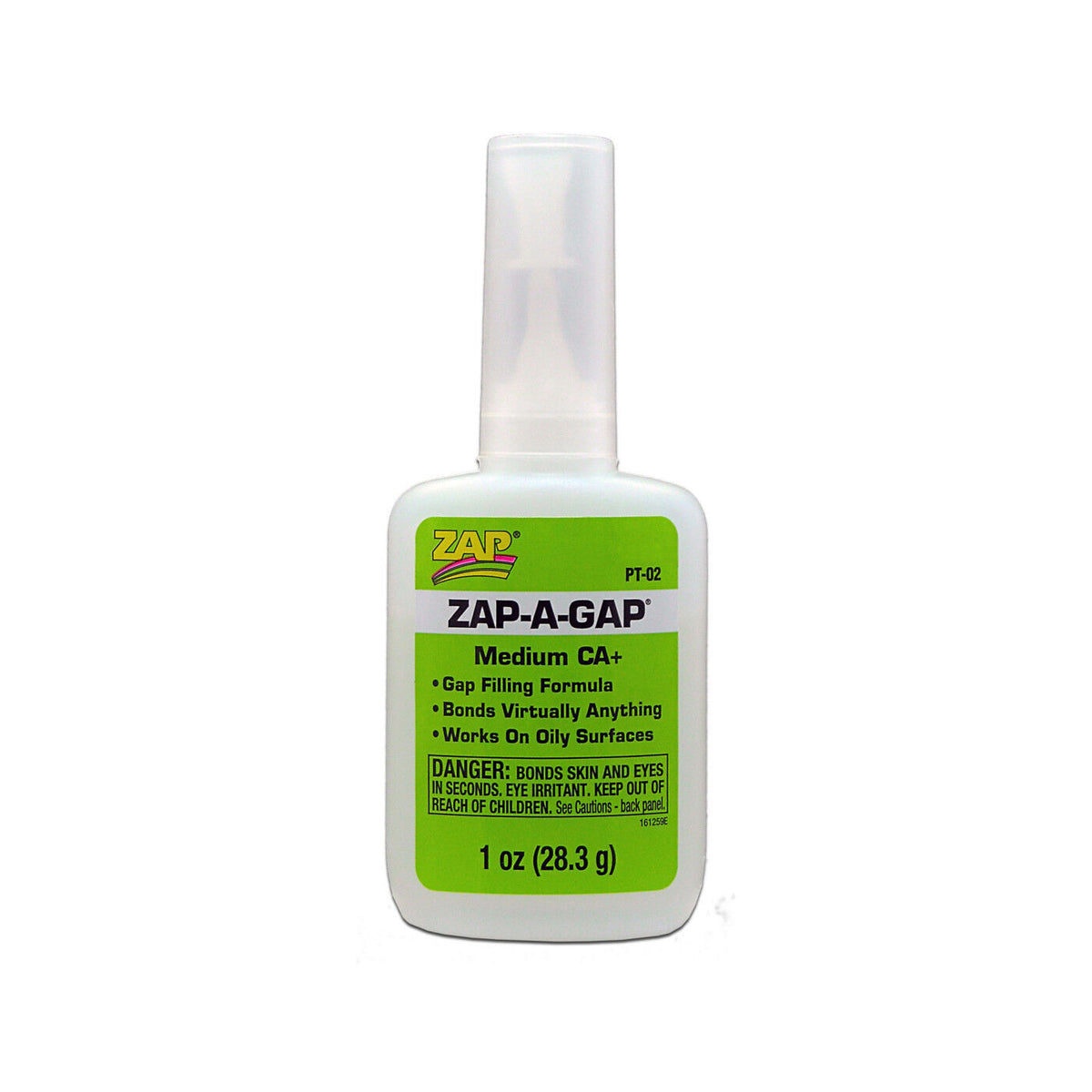 Pacer PT02 Zap A Gap CA+ Glue Medium Consistency, 1 oz