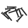 Axial AXA149 Black Hex Socket Flat Head Screws(10) M3x20mm: 1/8 Yeti XL