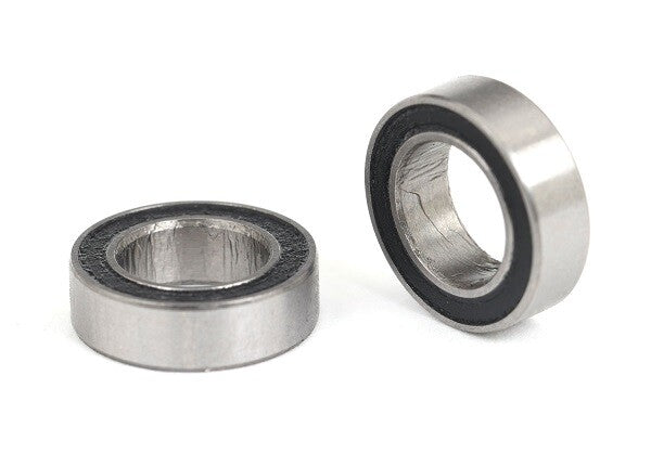 Traxxas 5105A Ball Bearings, Black Rubber Sealed (6x10x3mm) (2)