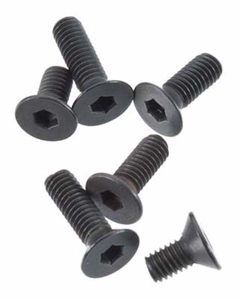 DuraTrax DTXQ0291 Flat Socket Head Machine Screws 3mm (6) DTXQ0291