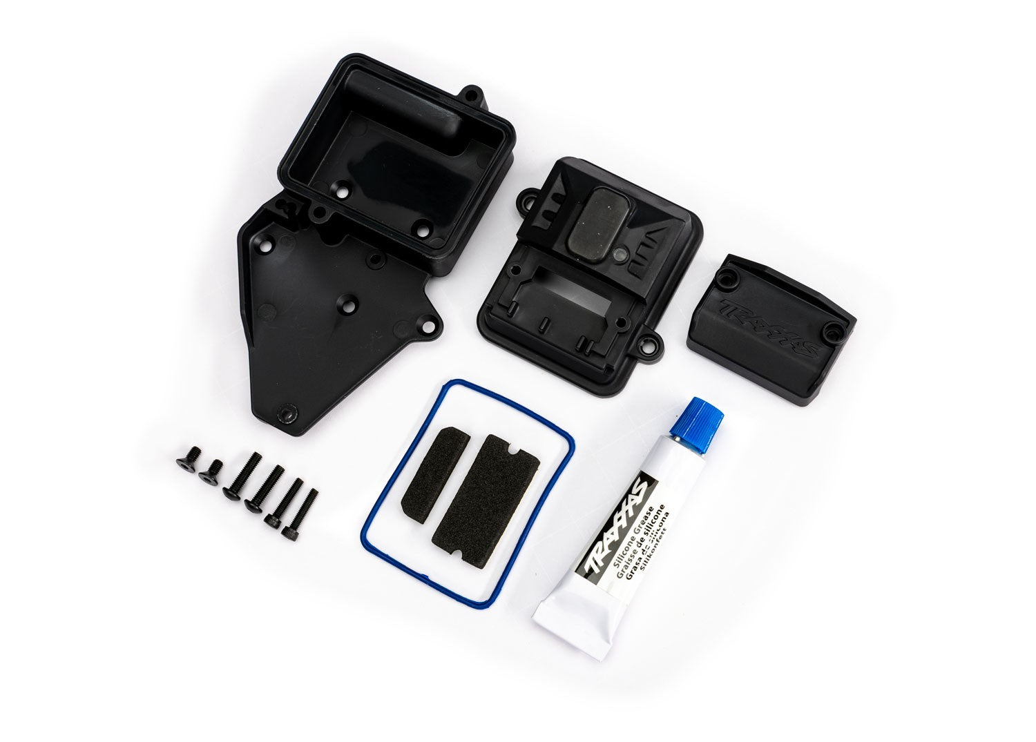 Traxxas 9030 Sealed Receiver Box with Hardware: Jato 4X4 VXL-4s
