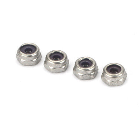 Du-Bro 3113 SS Nylon Insert Lock-Nuts 6-32 (4)