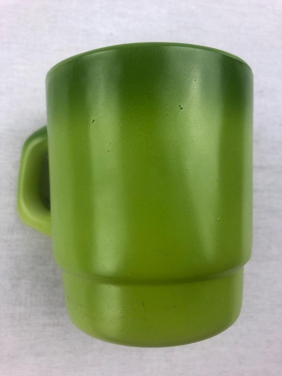 Fire King North-West Airlines Green Compass Mug Mid-Century/Vintage EUC