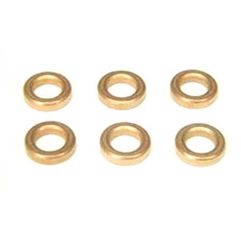 GS Racing GSC-ST009A Bushings (6) 6x10x2.35mm: 1/8 Storm GSCST009A