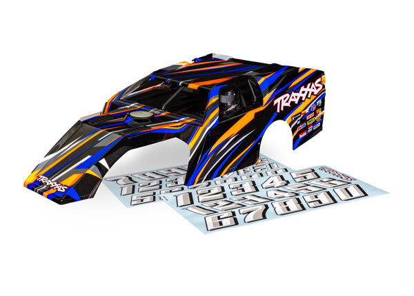 Traxxas 10411-BLUE Body Mudboss Complete Blue