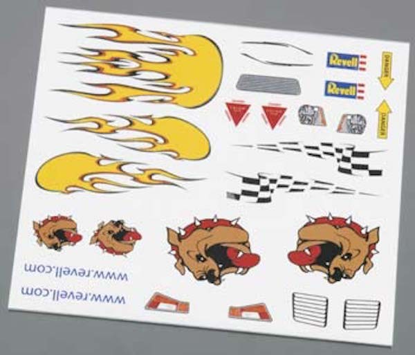 Revell RMXY9620 Pinewood Derby Dry Transfer Decal B Official Boy Scouts RMXY9620