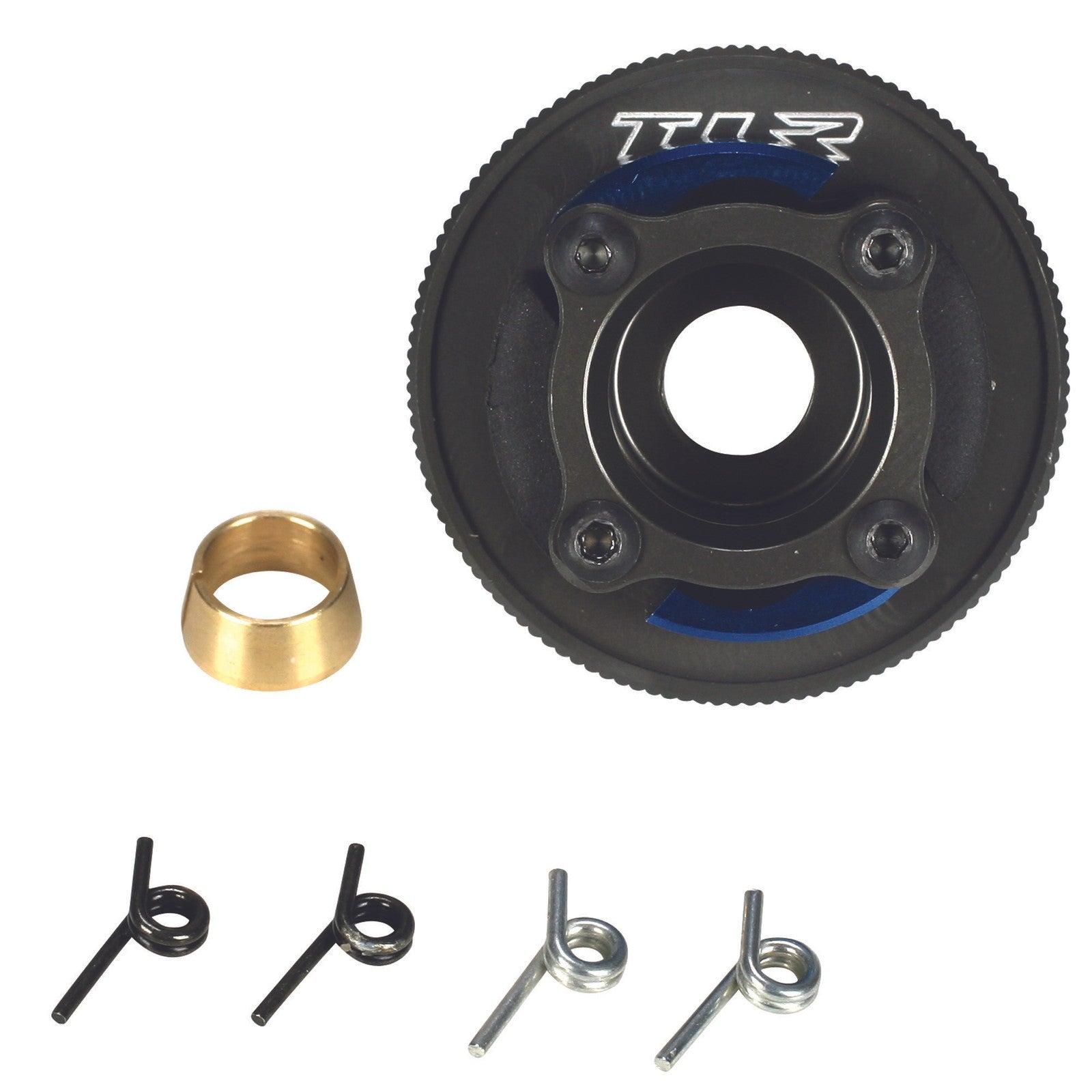 Team Losi TLR9101 Hard Anodized Aluminum Pre-Built 4-Shoe Clutch: 8ight & 2.0 8B