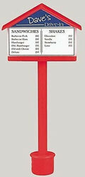 Hobbico HCAS9610  1/18 Drive In Order Sign/Decals Model Maker Custom Case Access