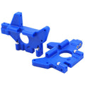 RPM 81075 Blue Nylon Rear Bulkheads: Traxxas T-Maxx