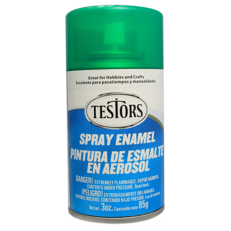Testors 1601T Spray 3oz Candy Emerald Green