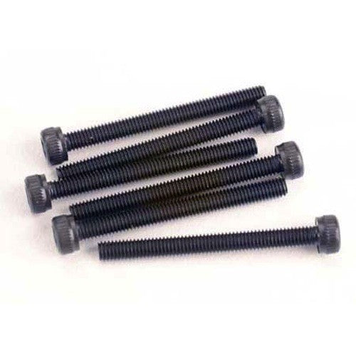 Traxxas 2557 Screws, 3 x 30mm Cap Head (6): 1/10 Slash 2WD TRA2557