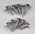 HPI Z489 TP Flanged Screws M2.6x10mm Hex Socket (10): Baja HPIZ489