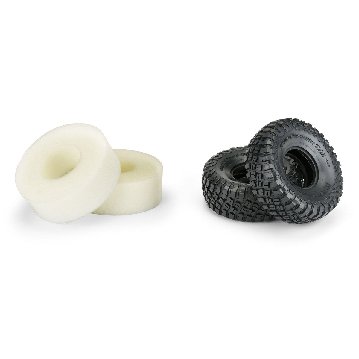 Pro-Line 1015003 BFG T/A KM3 1.9" Predator Rock Tires (2) F/R