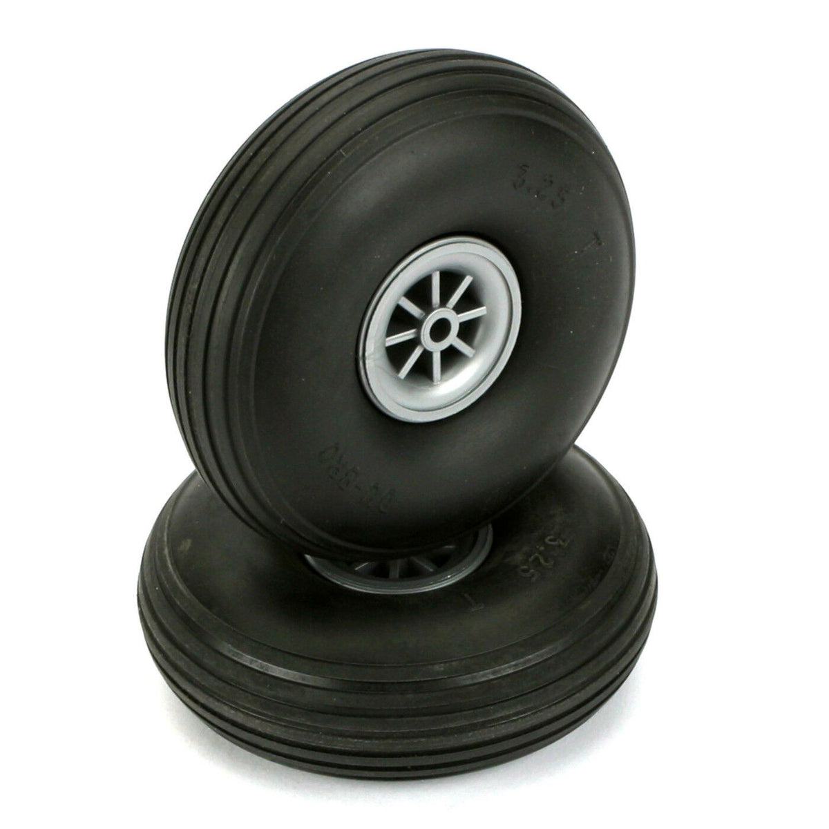 Du-Bro 325T Treaded Wheels 3-1/4  (2)