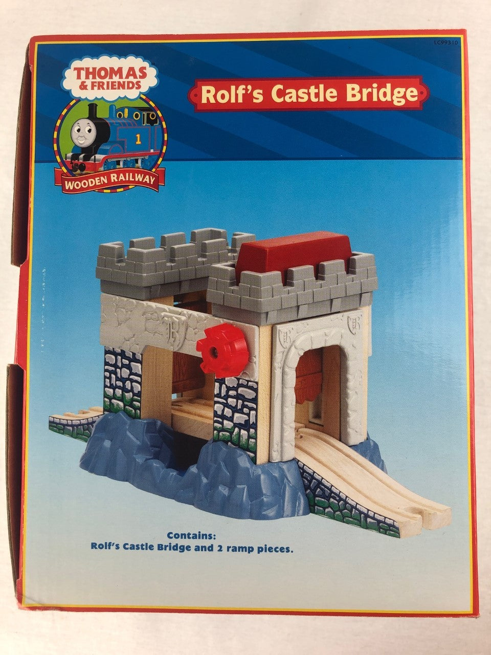 Thomas & Friends LC99310 Rolf's Castle Bridge Wooden Railway NEW Sealed NIB