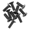 Axial AX31372 Hex Socket Flat Head Black M2.6x8mm (10)