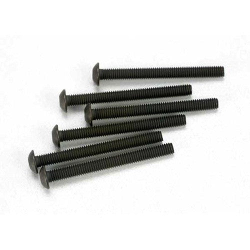 Traxxas 2582 Button Head Screws (6) 3 x 30-mm: 1/10 Slash 4x4
