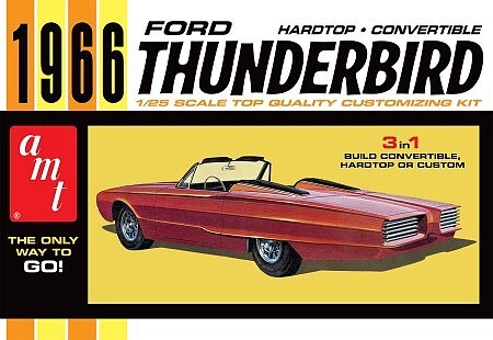 AMT 1328 1966 Ford Thunderbird Model Kit