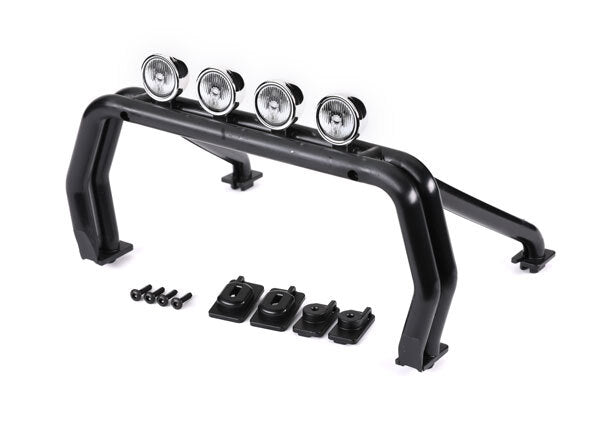 Traxxas 9262R Roll Bar (Black)/ Mounts (Front (2), Rear (Left & Right))/