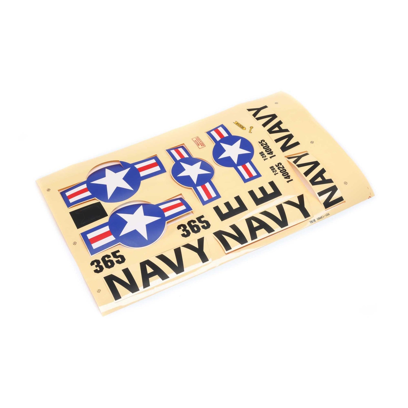 E-Flite EFL08201 Decal Sheet; T-28 Trojan 1.1m