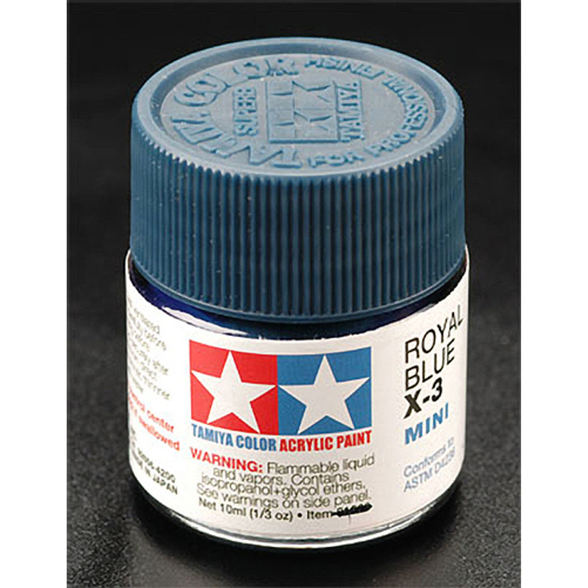 Tamiya 81503 Acrylic Mini X-3 Royal Blue Paint