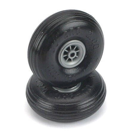 Du-Bro 225TL Treaded Lite Wheels 2-1/4  (2)
