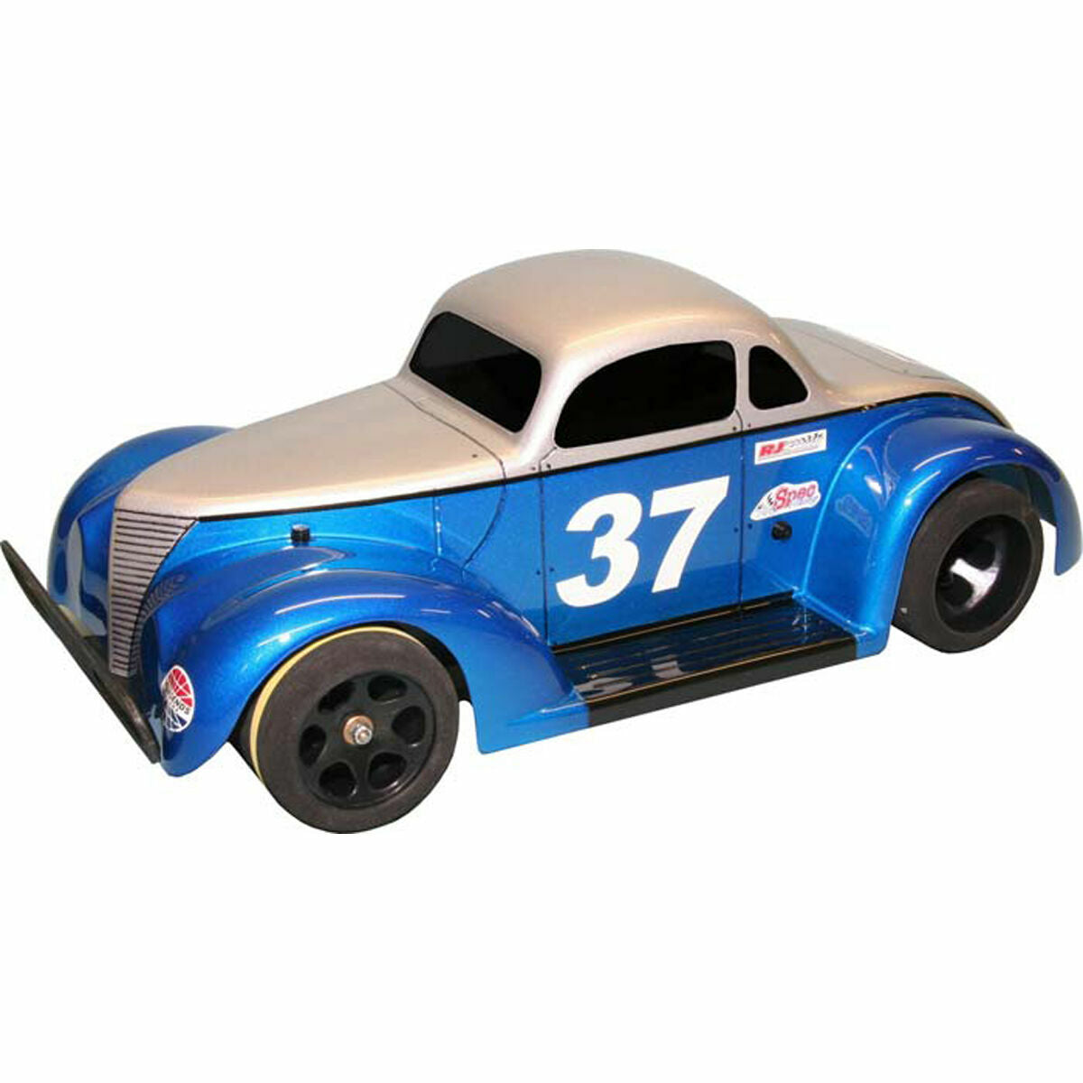 RJ Speed 1036 RC Legends 37F Coupe Clear Body, 1/10 Scale