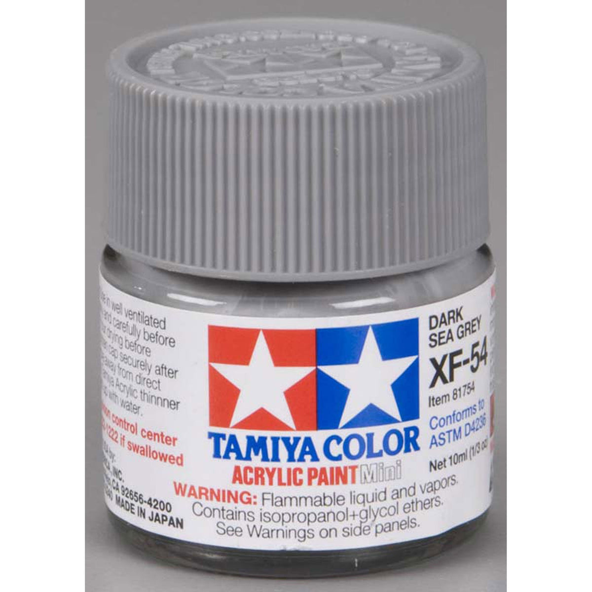 Tamiya 81754 Acrylic Paint Mini XF-54 Dark Sea Grey Paint